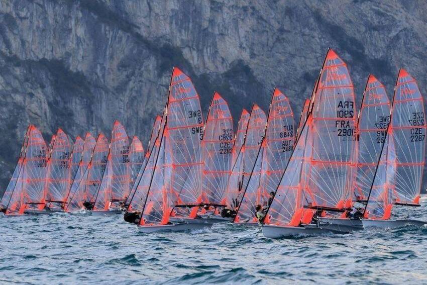 International sailing clubs on Lake Garda, renowned for European regattas and the water sports paradise