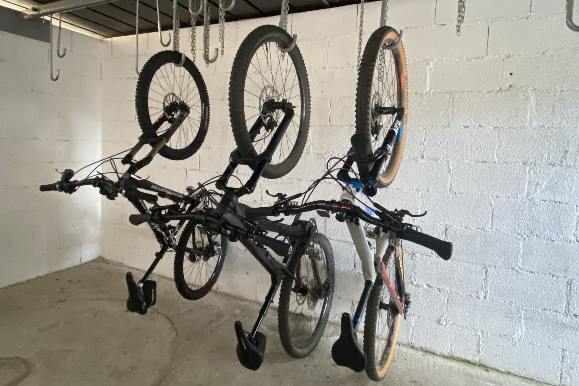 bicycle storage area
