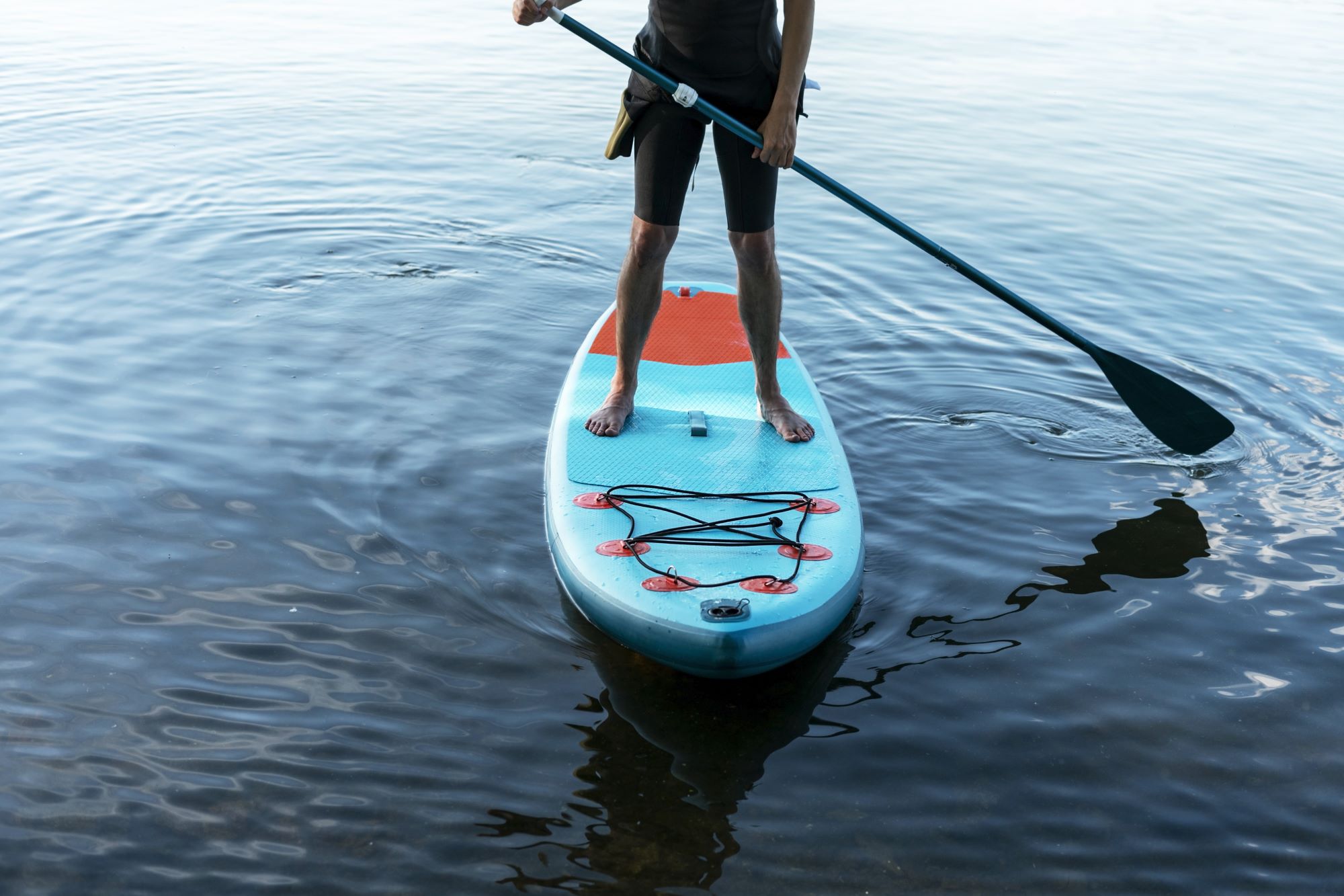 Unforgettable Stand Up Paddle (SUP) session on Lake Garda in Torbole, perfect for water sports enthusiasts