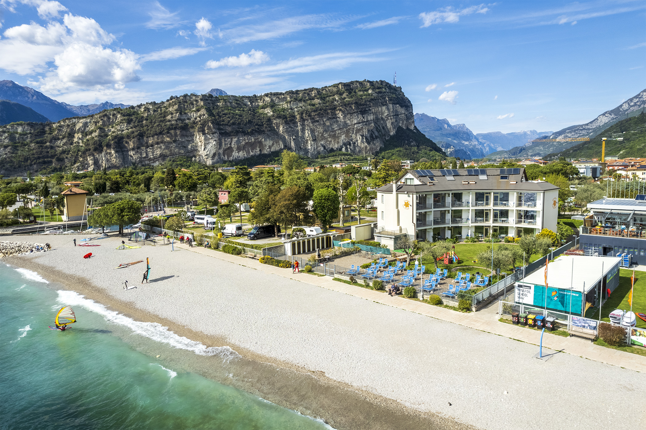 Torbole Ferienwohnung direkt am Gardasee