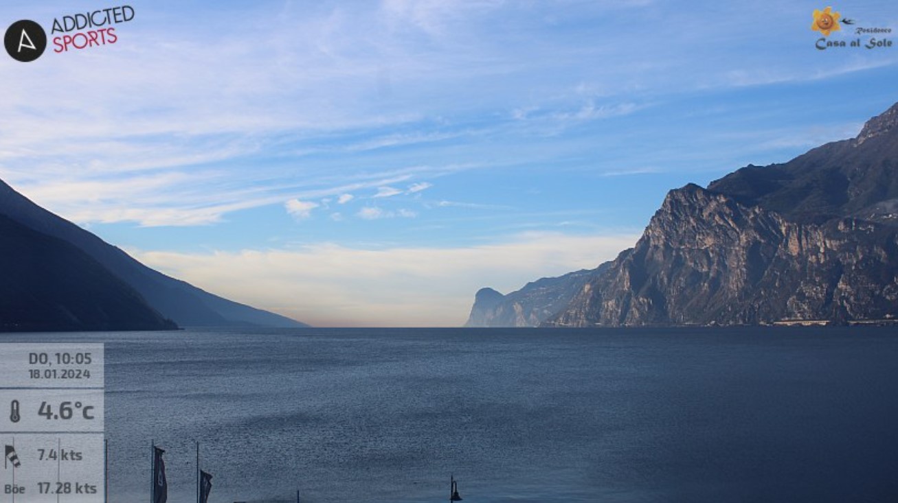 immagine del lago di garda 